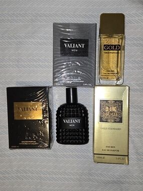 Valia Men Eau de Parfum — Black and Gold